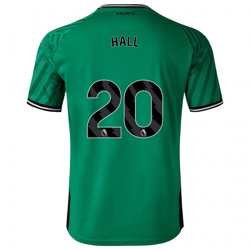 Herren Lewis Hall #20 Grün Auswärtstrikot Trikot 2023/24 T-Shirt