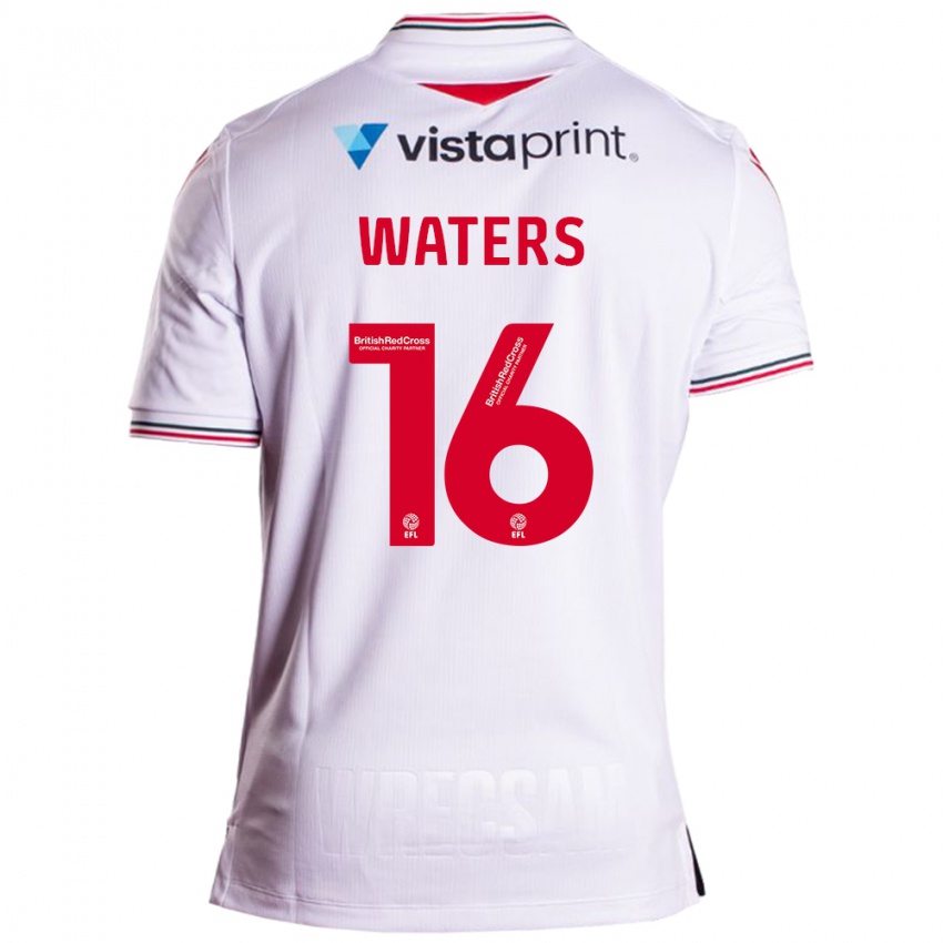 Herren Billy Waters #16 Weiß Auswärtstrikot Trikot 2023/24 T-Shirt