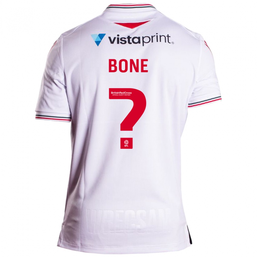 Herren Kai Bone #0 Weiß Auswärtstrikot Trikot 2023/24 T-Shirt