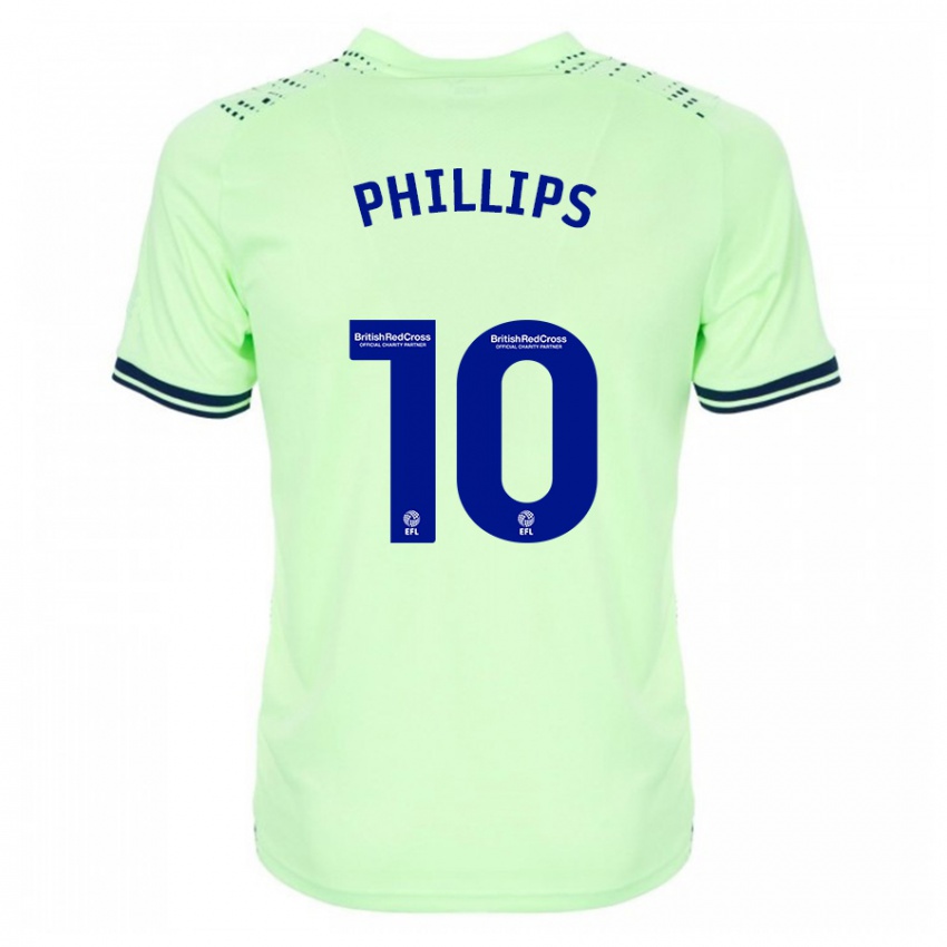 Herren Matt Phillips #10 Marine Auswärtstrikot Trikot 2023/24 T-Shirt