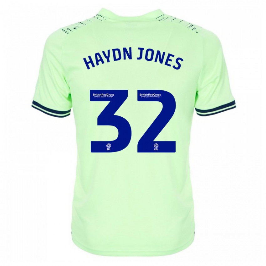 Herren Mackenzie Haydn-Jones #32 Marine Auswärtstrikot Trikot 2023/24 T-Shirt