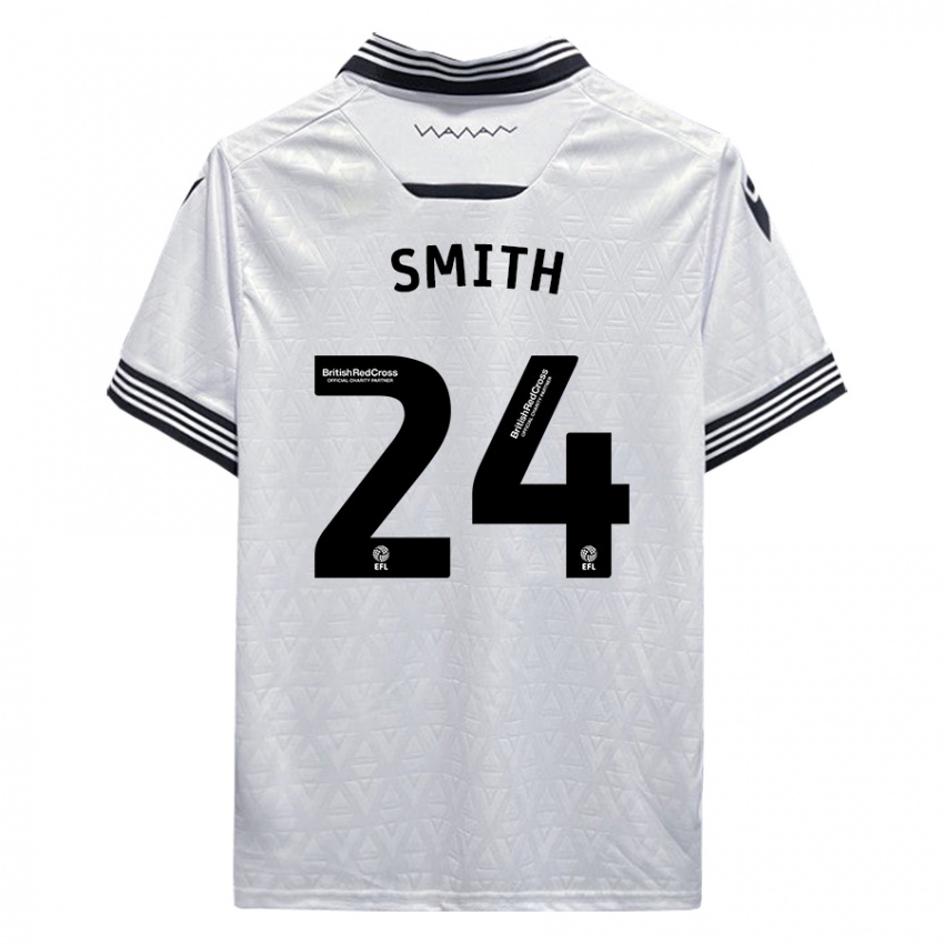 Herren Michael Smith #24 Weiß Auswärtstrikot Trikot 2023/24 T-Shirt