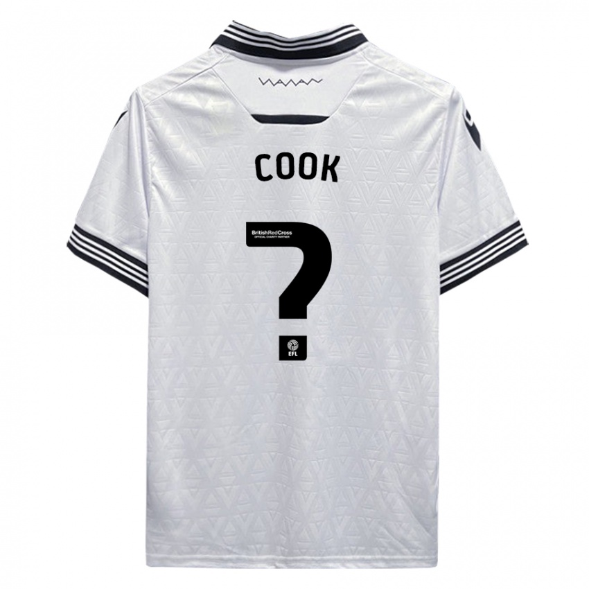 Herren Luke Cook #0 Weiß Auswärtstrikot Trikot 2023/24 T-Shirt