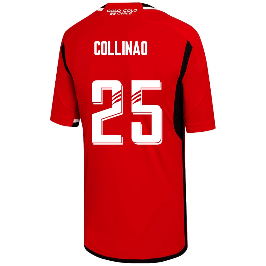 Herren Margarita Collinao #25 Rot Auswärtstrikot Trikot 2023/24 T-Shirt