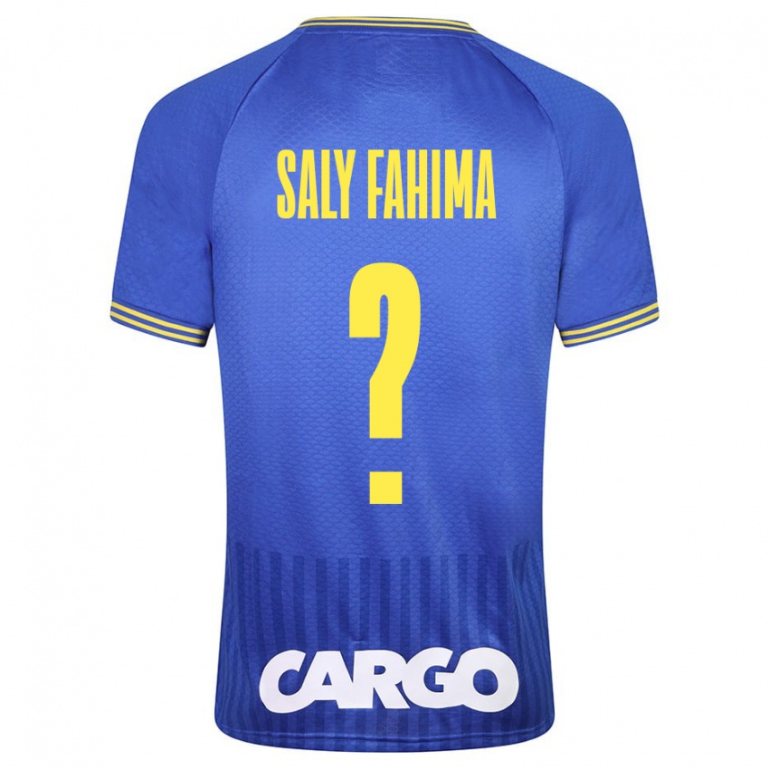 Herren Israel Saly Fahima #0 Blau Auswärtstrikot Trikot 2023/24 T-Shirt