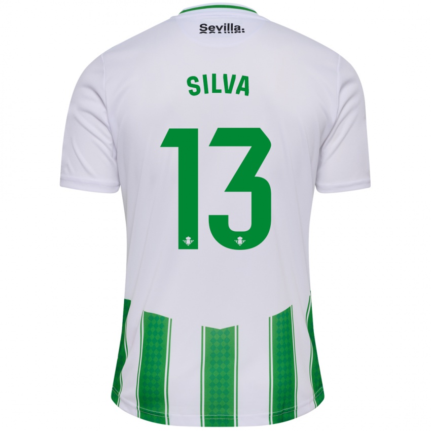 Damen Rui Silva #13 Weiß Heimtrikot Trikot 2023/24 T-Shirt