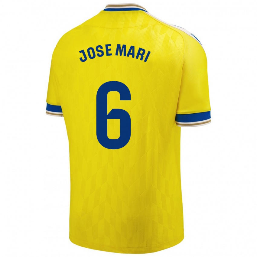 Damen José Mari #6 Gelb Heimtrikot Trikot 2023/24 T-Shirt