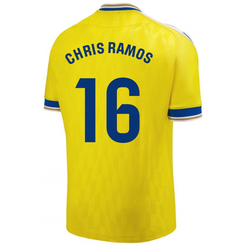 Damen Chris Ramos #16 Gelb Heimtrikot Trikot 2023/24 T-Shirt