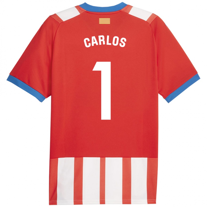 Damen Juan Carlos #1 Rot-Weiss Heimtrikot Trikot 2023/24 T-Shirt