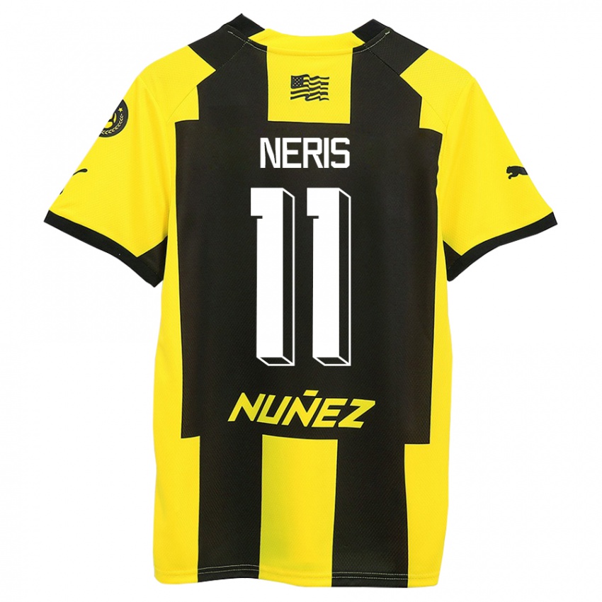 Damen José Neris #11 Gelb Schwarz Heimtrikot Trikot 2023/24 T-Shirt