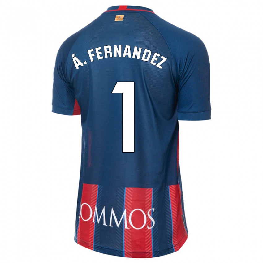 Damen Alvaro Fernandez #1 Marine Heimtrikot Trikot 2023/24 T-Shirt