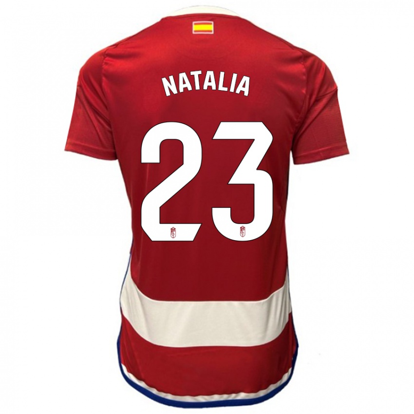 Damen Natalia #23 Rot Heimtrikot Trikot 2023/24 T-Shirt