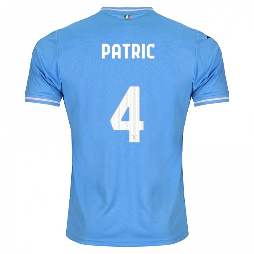 Damen Patric #4 Blau Heimtrikot Trikot 2023/24 T-Shirt