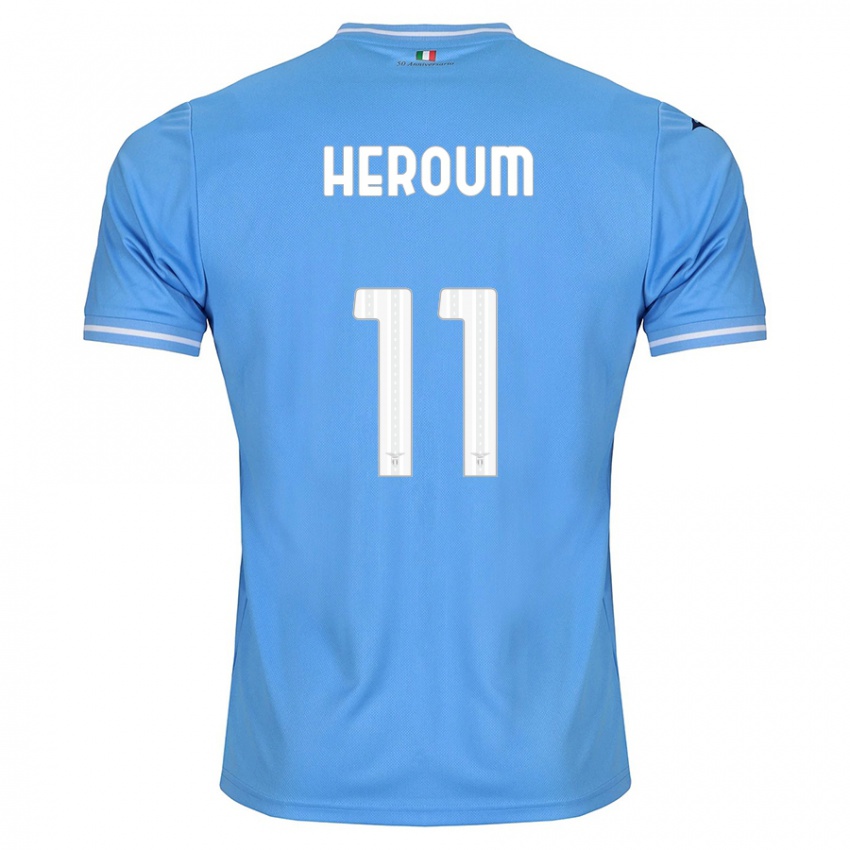 Damen Nora Heroum #11 Blau Heimtrikot Trikot 2023/24 T-Shirt