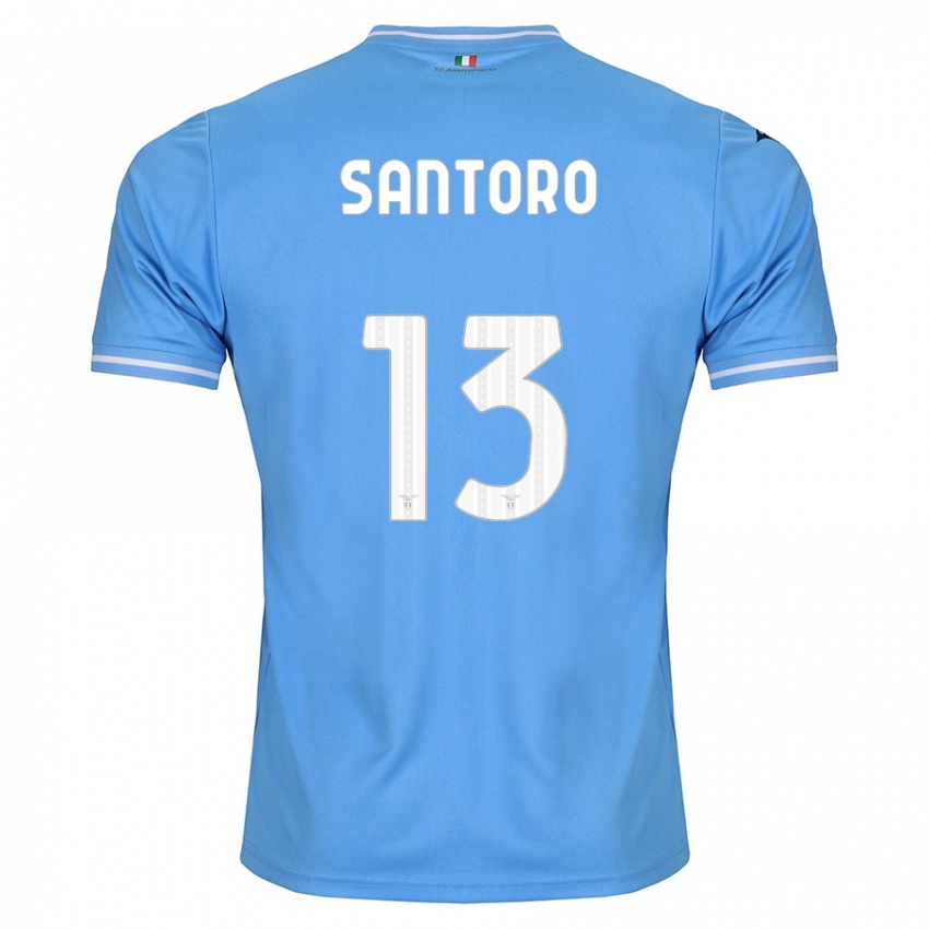 Damen Martina Santoro #13 Blau Heimtrikot Trikot 2023/24 T-Shirt