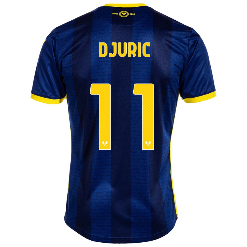 Damen Milan Djuric #11 Marine Heimtrikot Trikot 2023/24 T-Shirt