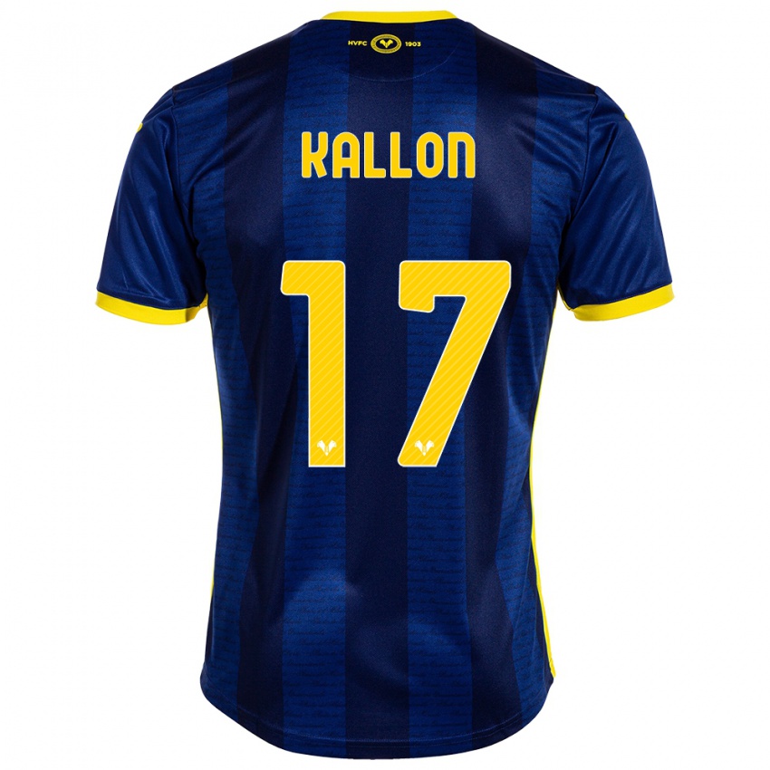 Damen Yayah Kallon #17 Marine Heimtrikot Trikot 2023/24 T-Shirt