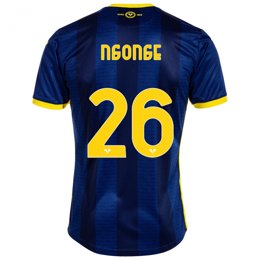 Damen Cyril Ngonge #26 Marine Heimtrikot Trikot 2023/24 T-Shirt