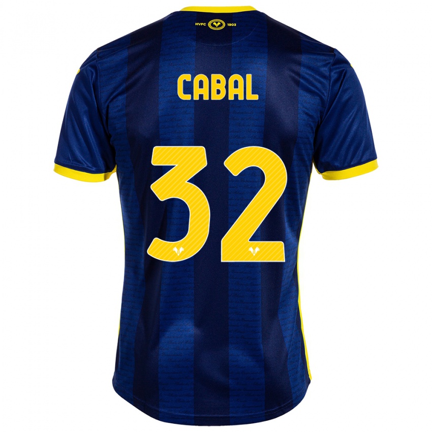 Damen Juan Cabal #32 Marine Heimtrikot Trikot 2023/24 T-Shirt