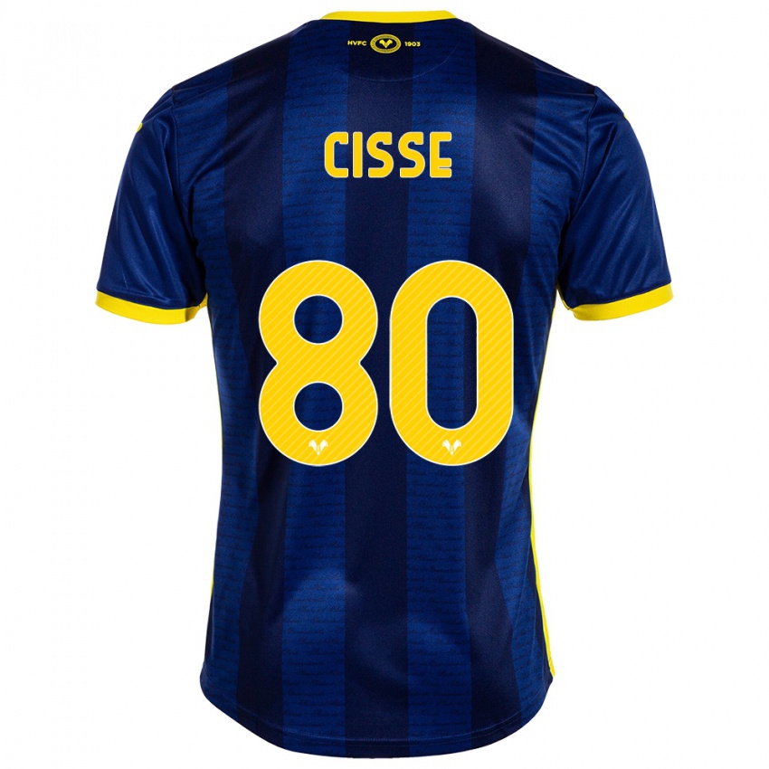 Damen Alphadjo Cissè #80 Marine Heimtrikot Trikot 2023/24 T-Shirt