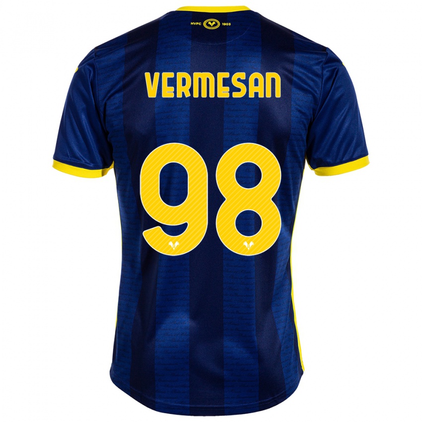 Damen Ioan Vermesan #98 Marine Heimtrikot Trikot 2023/24 T-Shirt