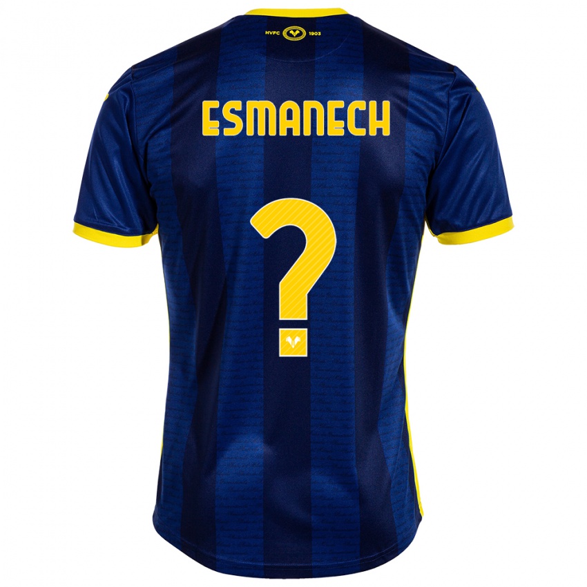 Damen Inigo Esmanech #0 Marine Heimtrikot Trikot 2023/24 T-Shirt