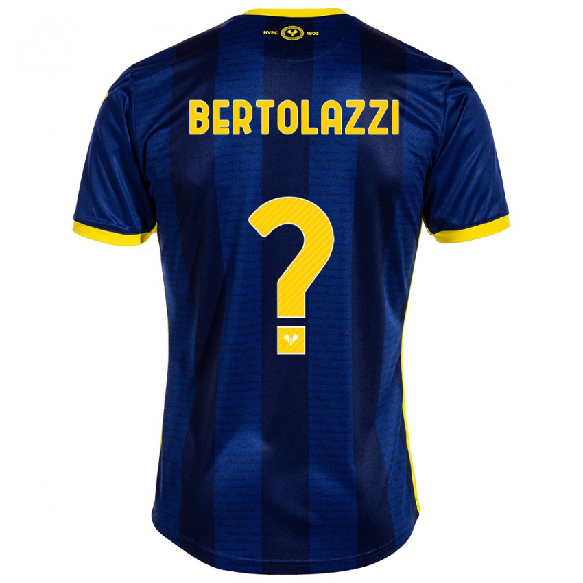 Damen Giovanni Bertolazzi #0 Marine Heimtrikot Trikot 2023/24 T-Shirt