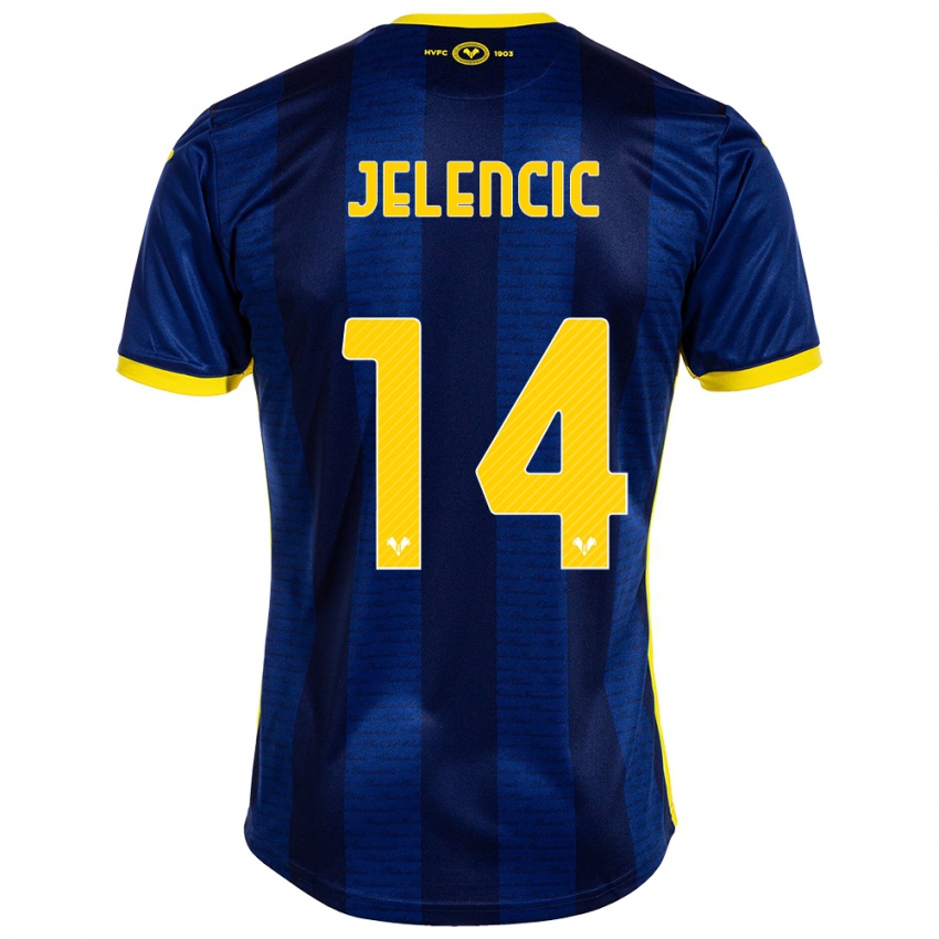 Damen Ana Jelencic #14 Marine Heimtrikot Trikot 2023/24 T-Shirt