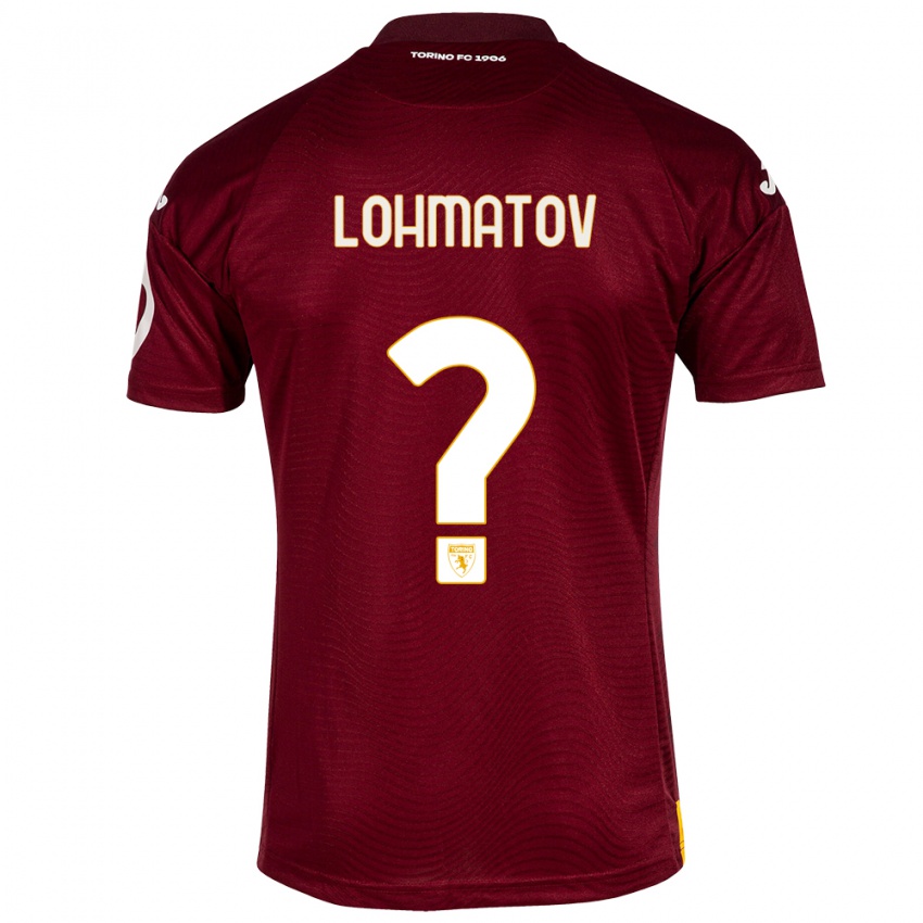 Damen Aleksandr Lohmatov #0 Dunkelrot Heimtrikot Trikot 2023/24 T-Shirt