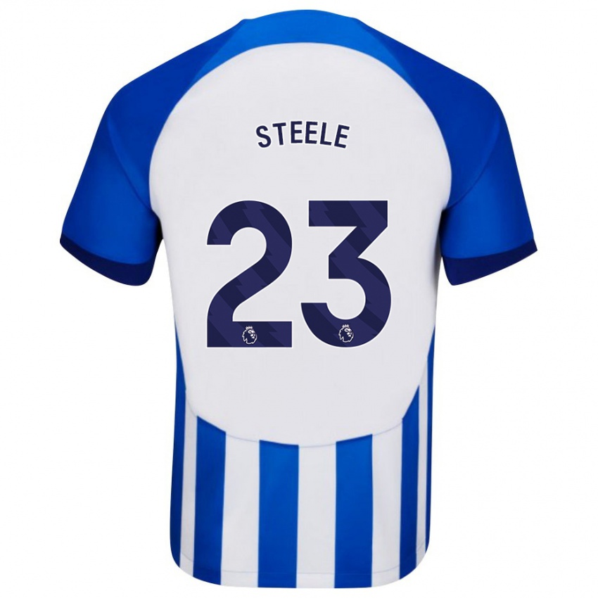 Damen Jason Steele #23 Blau Heimtrikot Trikot 2023/24 T-Shirt