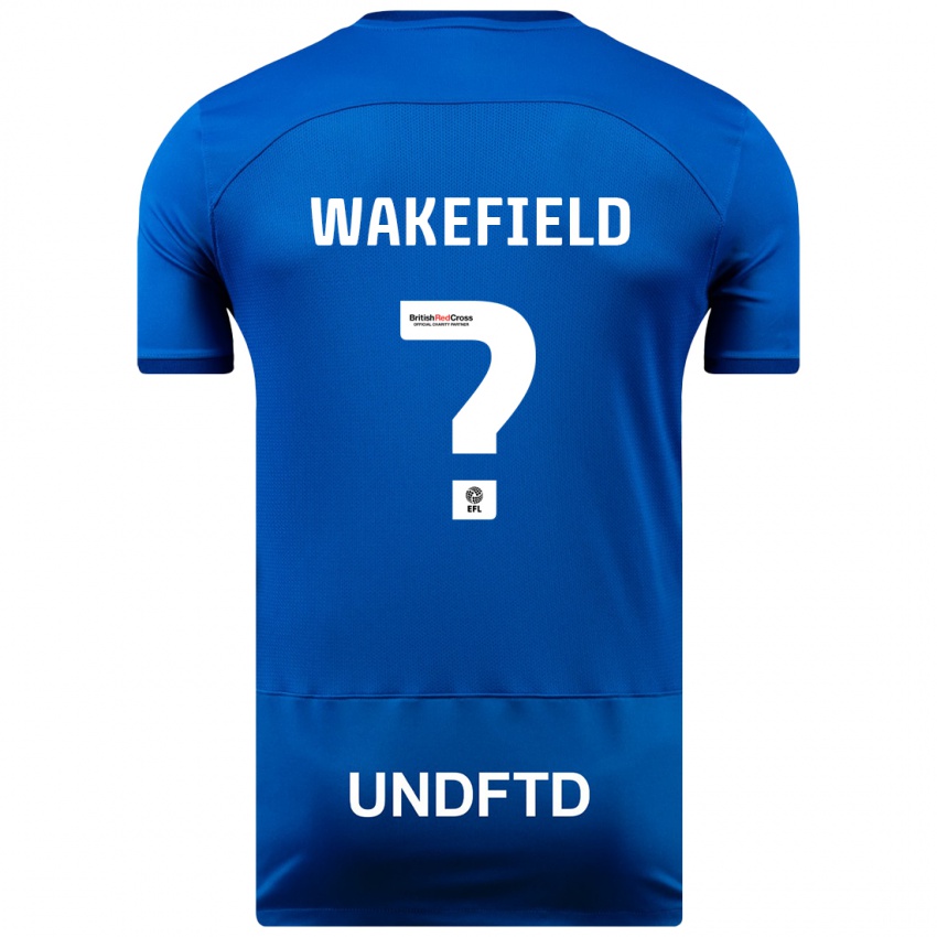 Damen Kieran Wakefield #0 Blau Heimtrikot Trikot 2023/24 T-Shirt