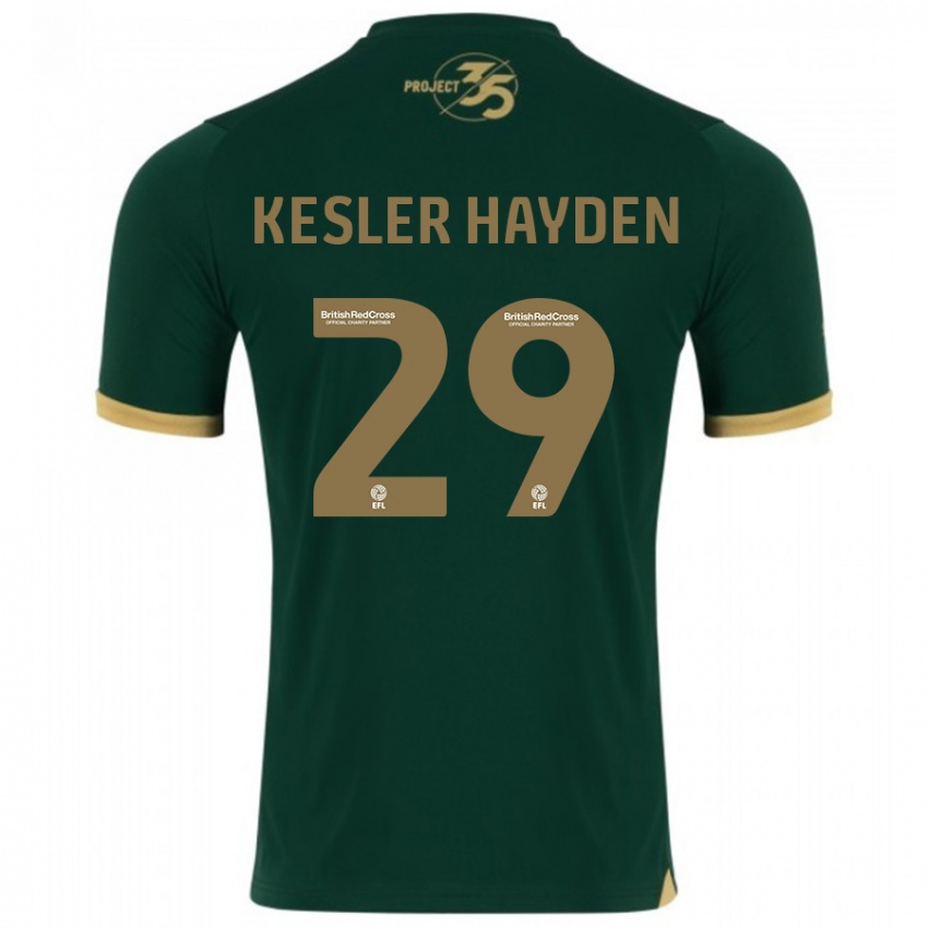 Damen Kaine Kesler Hayden #29 Grün Heimtrikot Trikot 2023/24 T-Shirt
