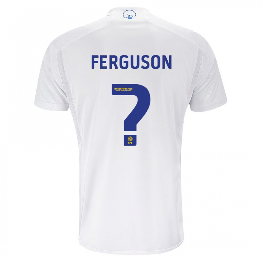 Damen Connor Ferguson #0 Weiß Heimtrikot Trikot 2023/24 T-Shirt