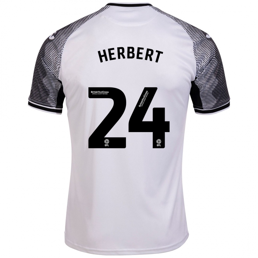Damen Chelsea Herbert #24 Weiß Heimtrikot Trikot 2023/24 T-Shirt