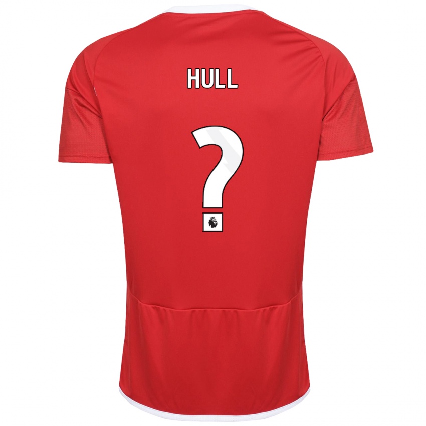 Damen Ethan Hull #0 Rot Heimtrikot Trikot 2023/24 T-Shirt