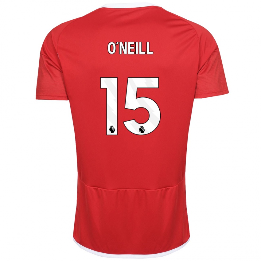 Damen Laura-Jayne O'neill #15 Rot Heimtrikot Trikot 2023/24 T-Shirt