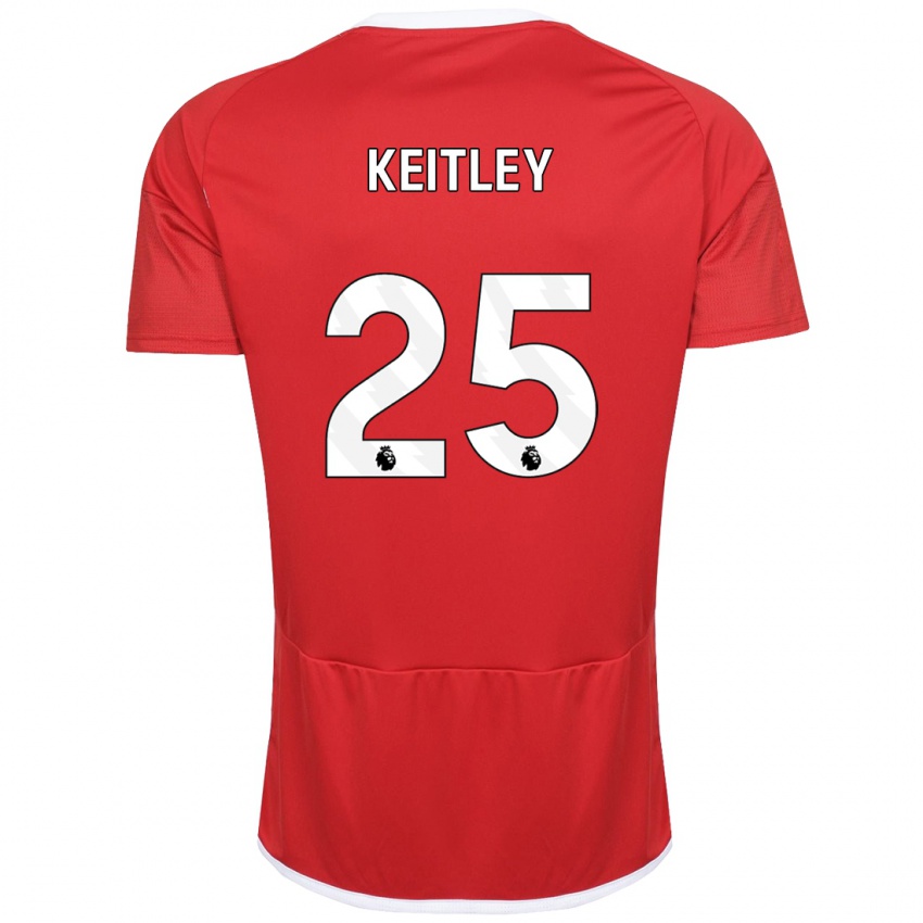 Damen Alice Keitley #25 Rot Heimtrikot Trikot 2023/24 T-Shirt