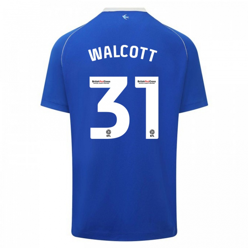 Damen Malachi Fagan Walcott #31 Blau Heimtrikot Trikot 2023/24 T-Shirt