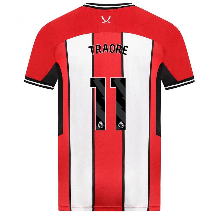 Damen Bénie Traoré #11 Rot Heimtrikot Trikot 2023/24 T-Shirt