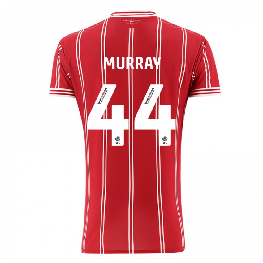 Damen Satara Murray #44 Rot Heimtrikot Trikot 2023/24 T-Shirt