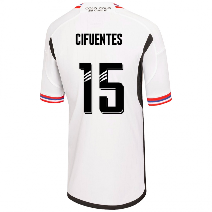 Damen Anaís Cifuentes #15 Weiß Heimtrikot Trikot 2023/24 T-Shirt