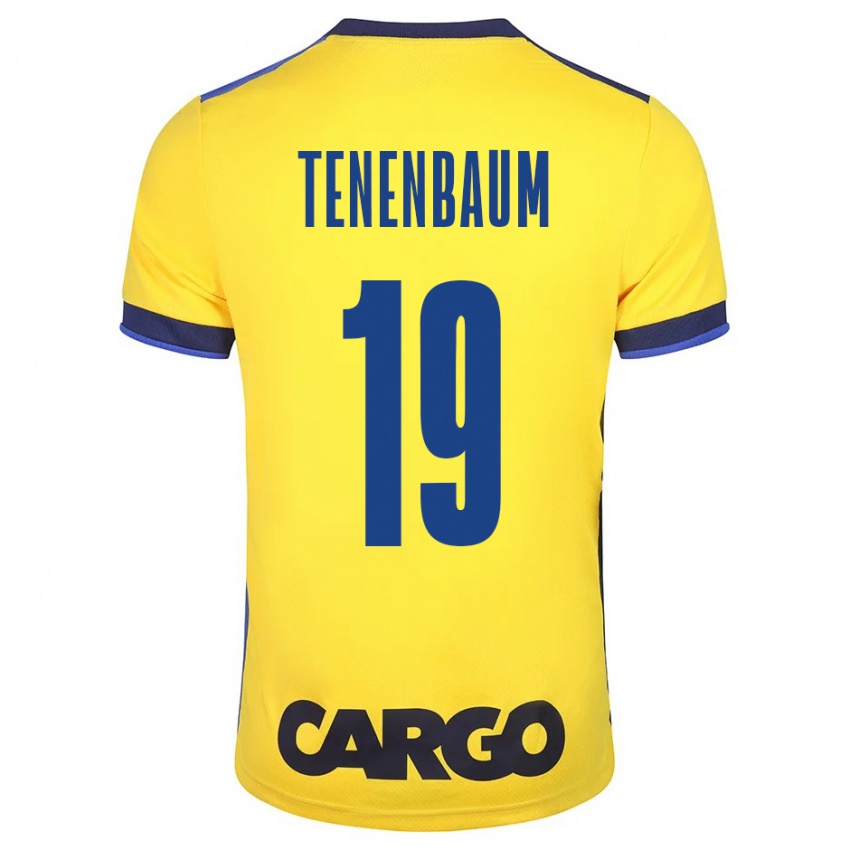 Damen Daniel Tenenbaum #19 Gelb Heimtrikot Trikot 2023/24 T-Shirt