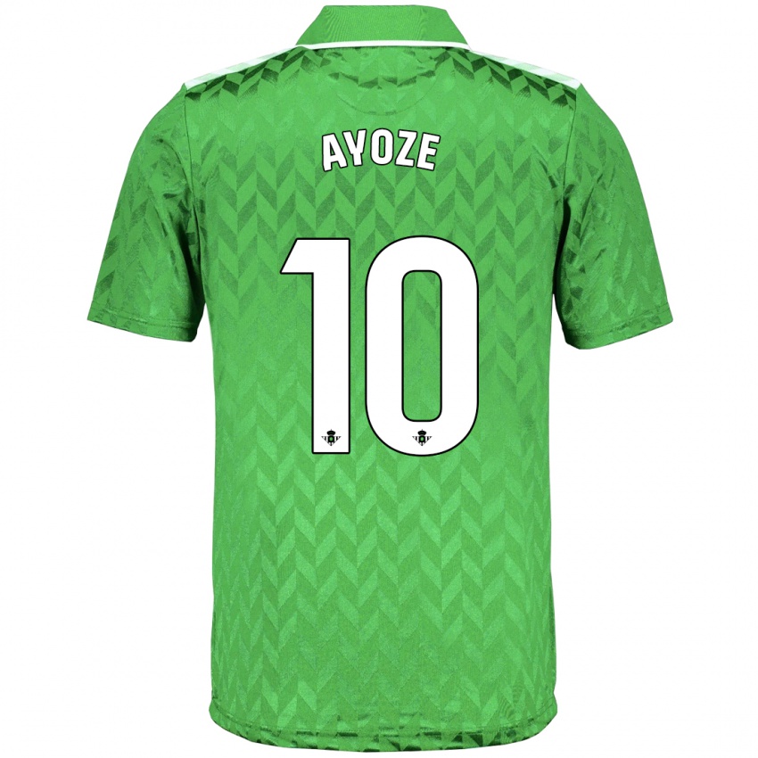 Damen Ayoze Pérez #10 Grün Auswärtstrikot Trikot 2023/24 T-Shirt