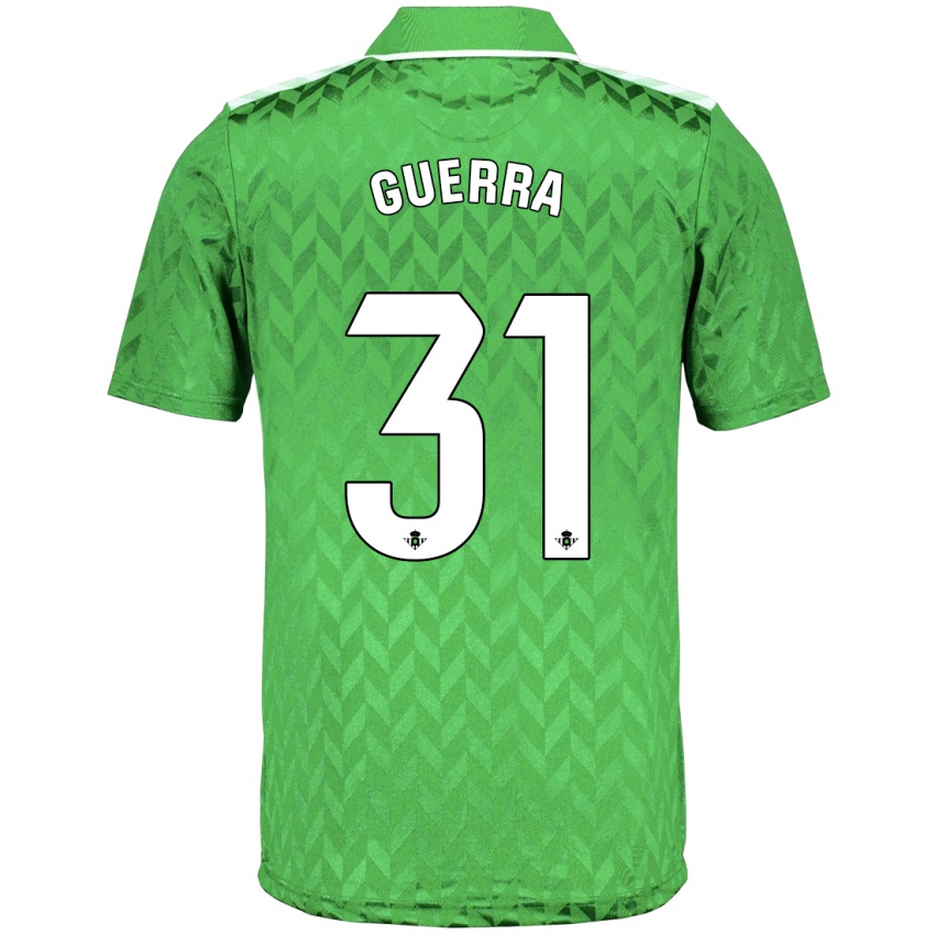 Damen Ana Guerra Morcillo #31 Grün Auswärtstrikot Trikot 2023/24 T-Shirt