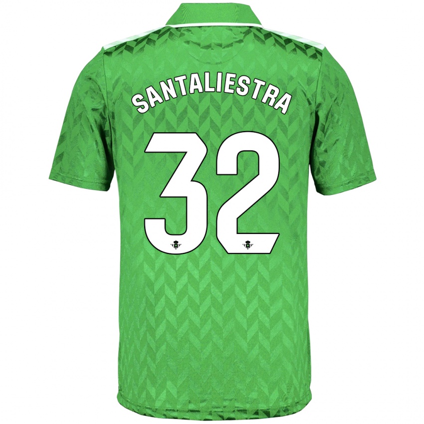 Damen Carla Santaliestra #32 Grün Auswärtstrikot Trikot 2023/24 T-Shirt