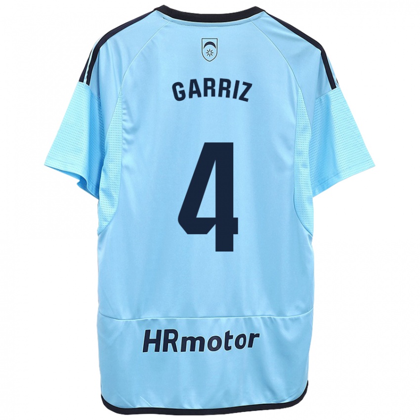 Damen Ibaider Garriz #4 Blau Auswärtstrikot Trikot 2023/24 T-Shirt