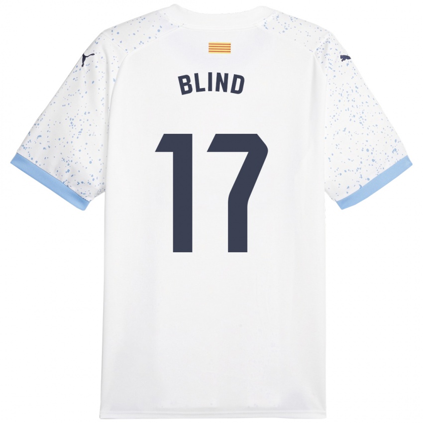 Damen Daley Blind #17 Weiß Auswärtstrikot Trikot 2023/24 T-Shirt