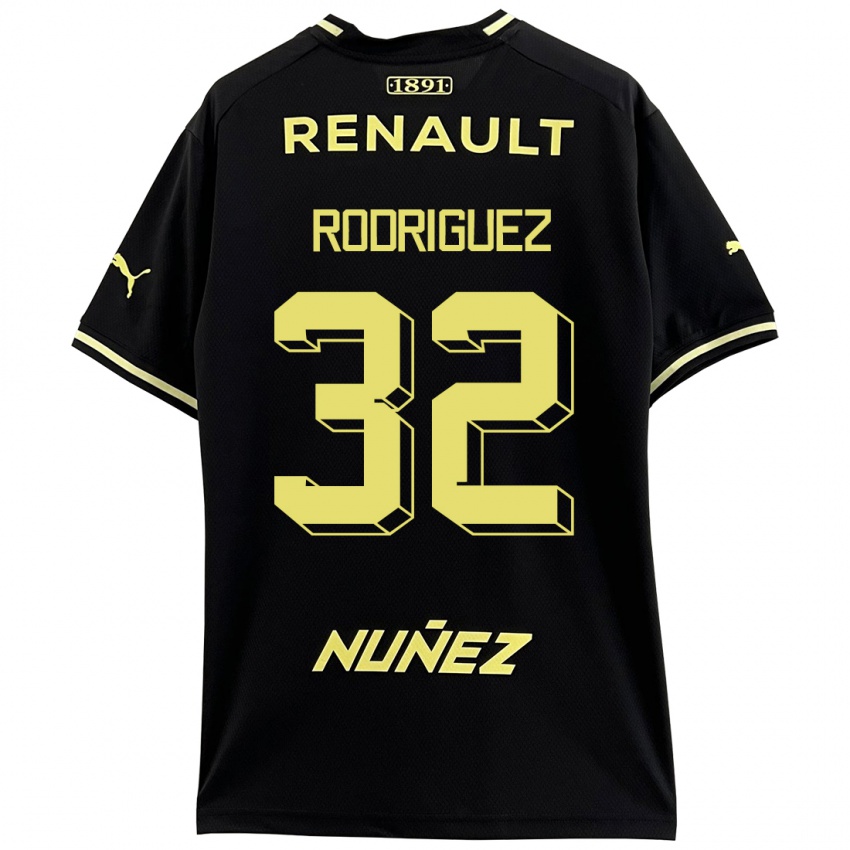 Damen Randall Rodríguez #32 Schwarz Auswärtstrikot Trikot 2023/24 T-Shirt