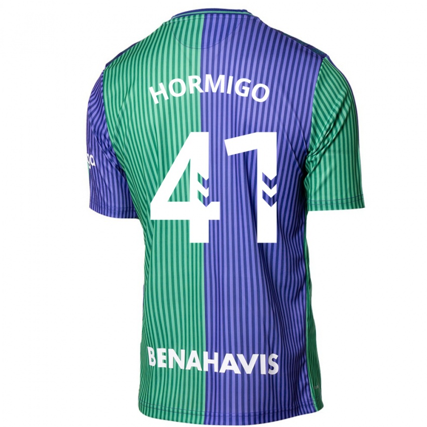 Damen Cintia Hormigo #41 Grün Blau Auswärtstrikot Trikot 2023/24 T-Shirt