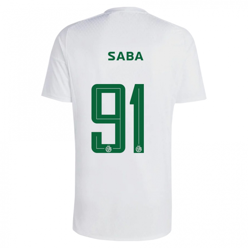 Damen Dia Saba #91 Grün Blau Auswärtstrikot Trikot 2023/24 T-Shirt